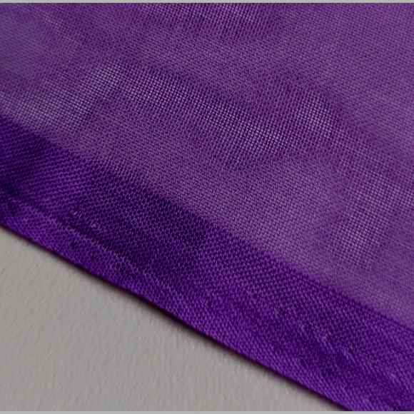 Island impressions Pareo/sarong Sheer  75" width 45" length purple and black GUC - Picture 9 of 9
